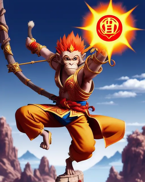 Arkajyoti Nandi  Sun Wukong The Monkey King