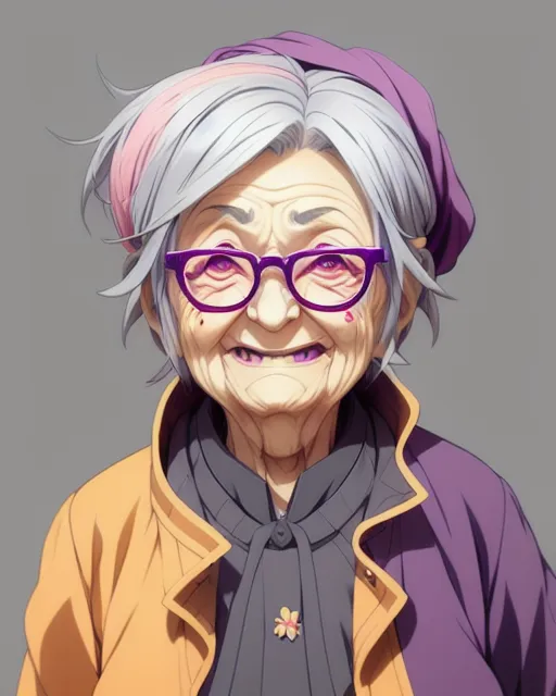 Old Lady Haruka from Aquarion Logos