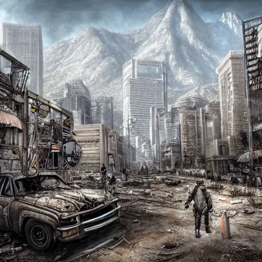apocalypse city drawing