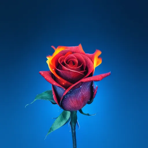Aesthetic Rose, Fire Rose HD phone wallpaper | Pxfuel