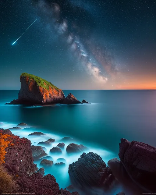 stunning landscape oceans, other - Free AI Photo Generator - starryai