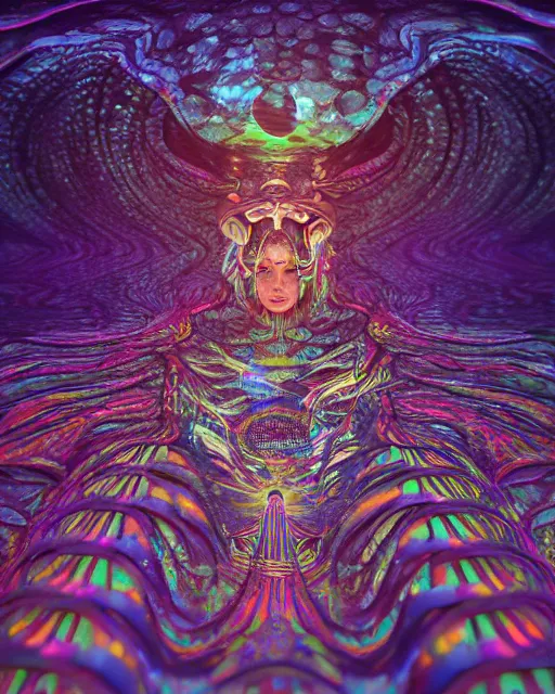 The spirit of Ayahuasca - starryai