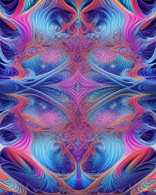 A Mimic of Alex Grey