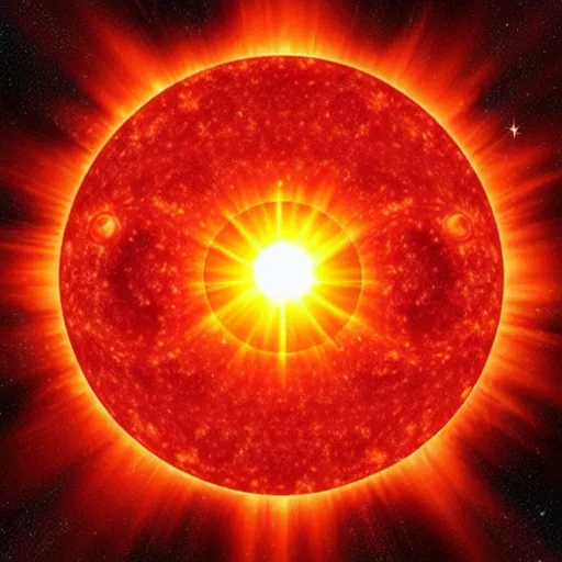 In an alternate reality our sun is a red giant star