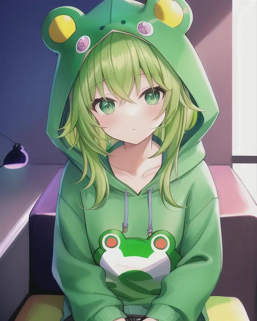 Cute Anime Frogs