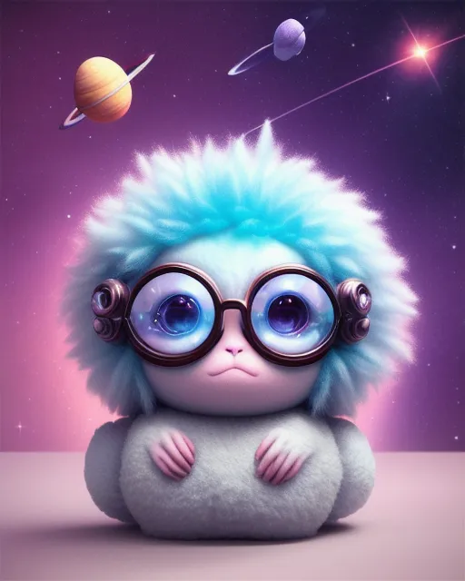 A Cute Little Fluffy Baby Yeti Surrounded by Floating Luminous Crystal  Snowflakes and Crystalline Candy 8k Resolution Concept Art · Creative  Fabrica