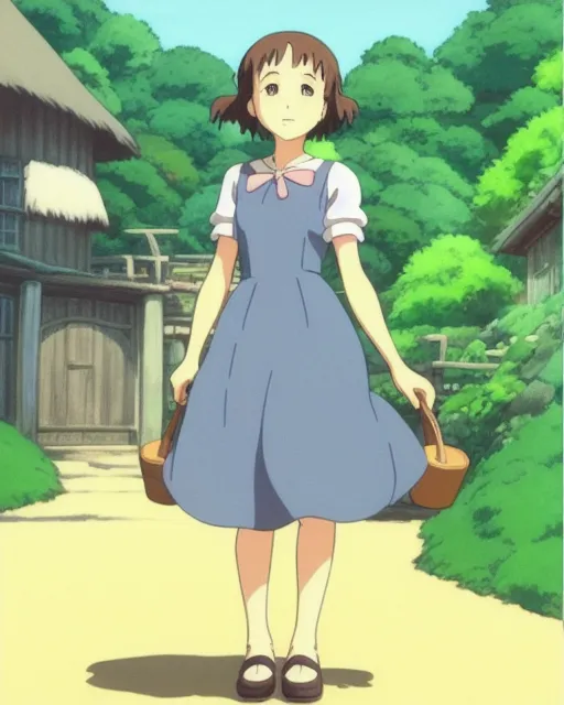 Studio ghibli style works great free ai photo generator starryai