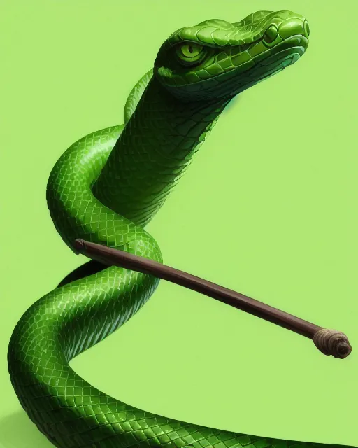 The Snake Staff (Version 1)