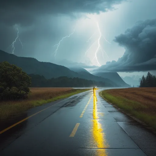 rainy day, very detailed, brush - Free AI Photo Generator - starryai