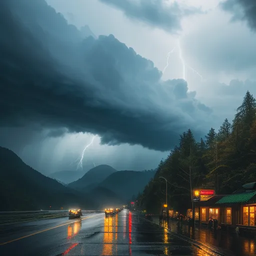 rainy day, very detailed, brush - Free AI Photo Generator - starryai