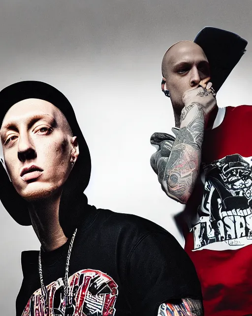 Eminem half-sleeve tattoo : r/Eminem
