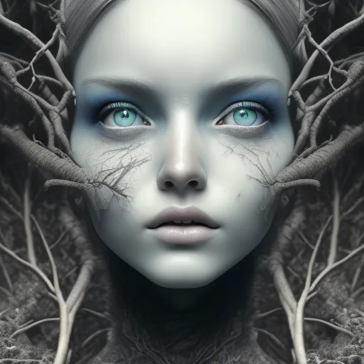 Woman Transform Tree Human female turning into a tree, - Free AI Photo Generator - starryai