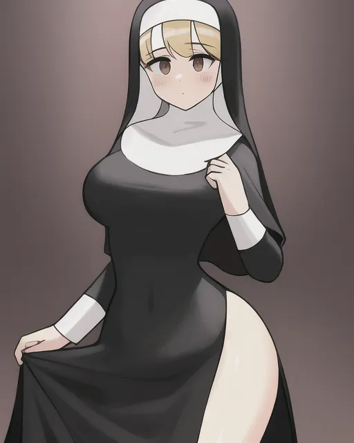 Beautiful Nun