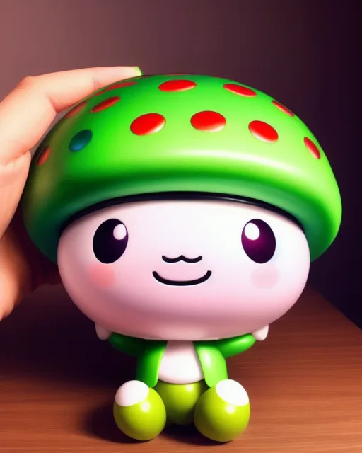 👽🍄, aliens mushrooms, kawaii - Free AI Photo Generator - starryai