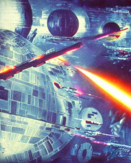 Death Star Attack - Free AI Photo Generator - starryai