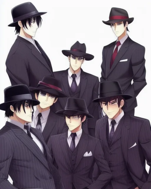 Mafia anime boys