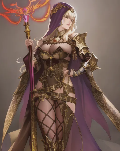 fantasy war priestess