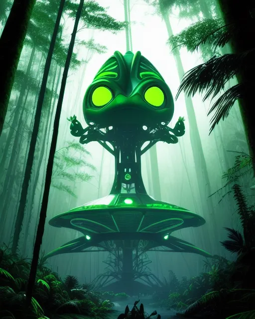 Alien worlds - Free AI Photo Generator - starryai
