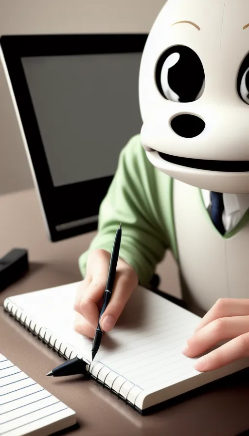 Anthropomorphic PC Computer - Free AI Photo Generator - starryai