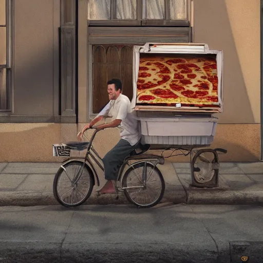 Pizza Man Anna Dittmann Felix Kelly AI Photo Generator Starryai   76c09de0 F46a 4119 8da3 F4732031af26.webp