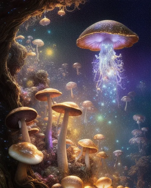 🍄🍄🍄 - Free AI Photo Generator - starryai