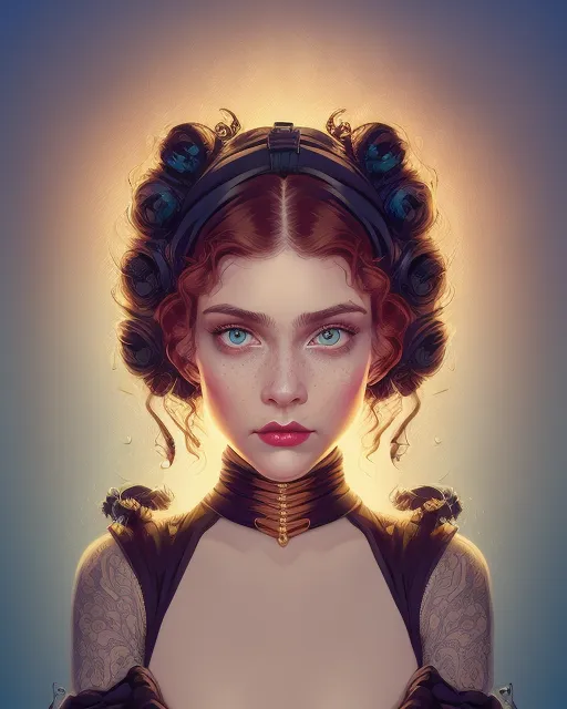 a beautiful, charming young 24 - Free AI Photo Generator - starryai
