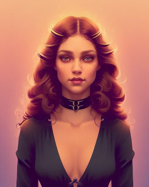 a beautiful, charming young 24 - Free AI Photo Generator - starryai