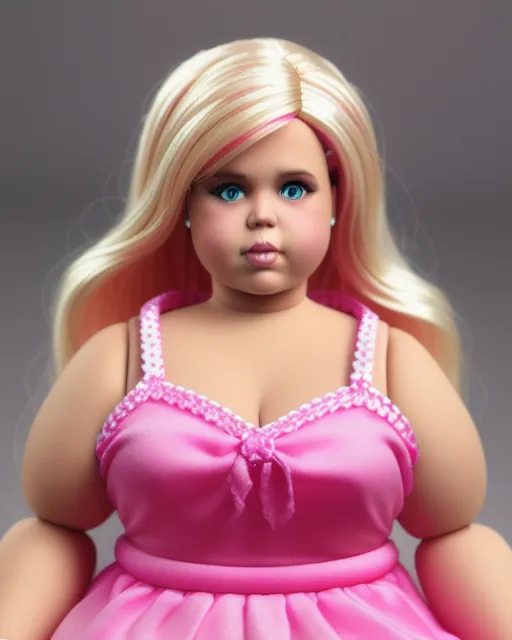 Barbie overweight on sale