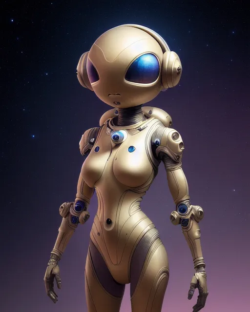 Space Vixen - Free AI Photo Generator - starryai