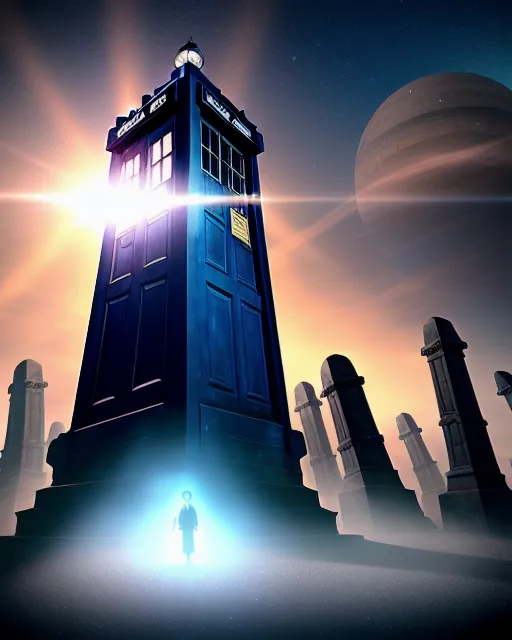 100+ TARDIS AI Generated Images - starryai