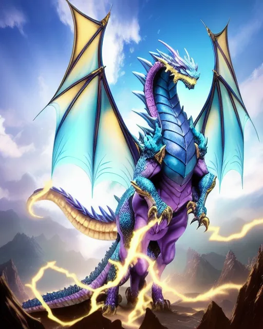 Tensura: Rirumu Tempest's True Dragon - AI Photo Generator - starryai