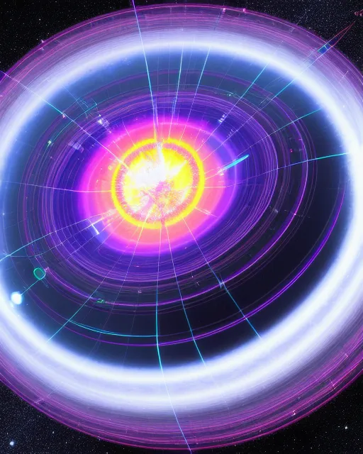 Singularity Explosion Overlay Singularity Sphere Explosion - Free AI Photo Generator - starryai
