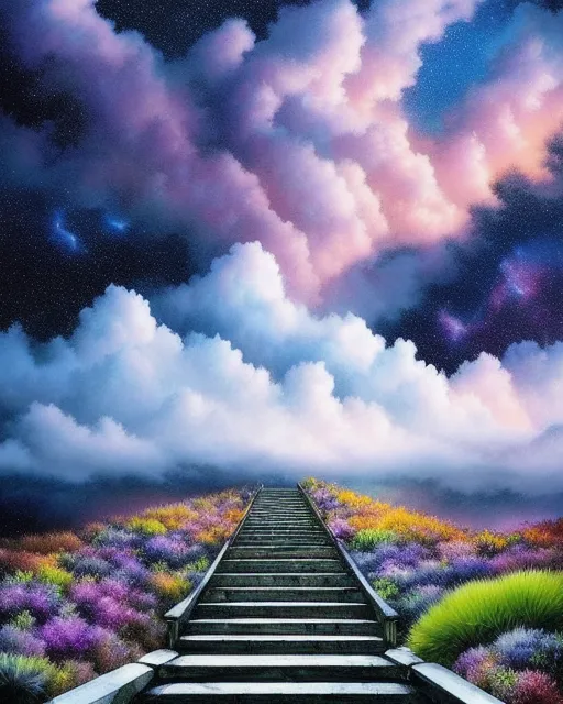 Stairway to Heaven Painting