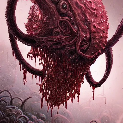 ArtStation - Alien being (Lovecraft inspired creature)