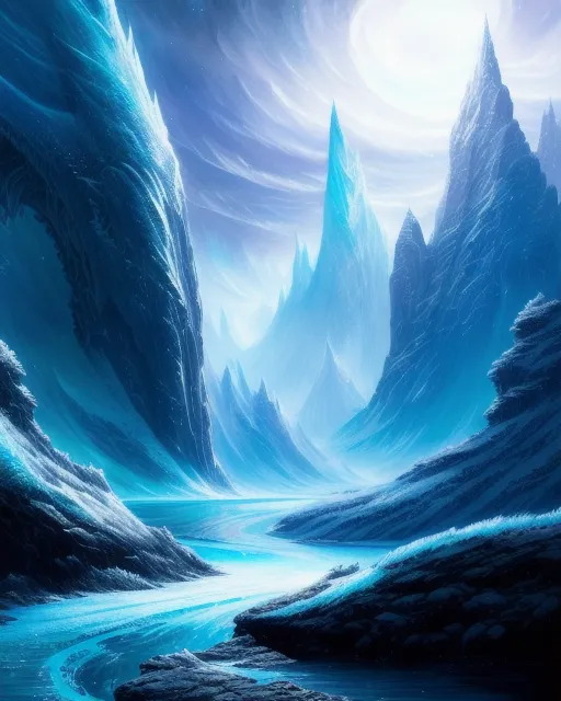 🍨 🐉, Elemental, designed, Icy, - Free AI Photo Generator - starryai