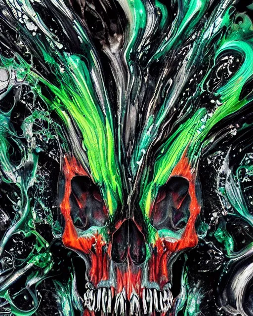 Green Flaming Skull Wallpapers  Top Free Green Flaming Skull Backgrounds   WallpaperAccess