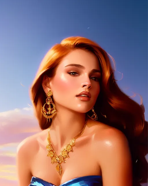 elaborate beautiful woman, pretty - Free AI Photo Generator - starryai