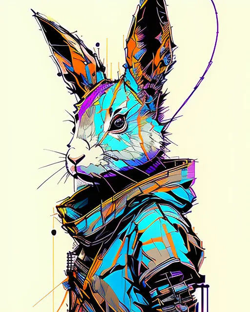 Rabbit warrior