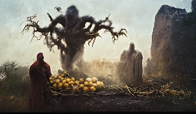 Ancient Evil Entity that's been - Free AI Photo Generator - starryai