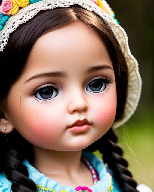 Beautiful cheap doll face