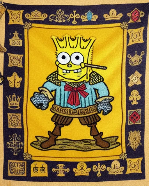 High Spongebob Tapestry Spongebob Tapestry Spongebob 