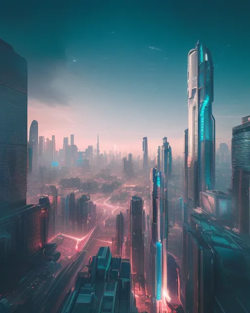Long Exposure city - Free AI Photo Generator - starryai