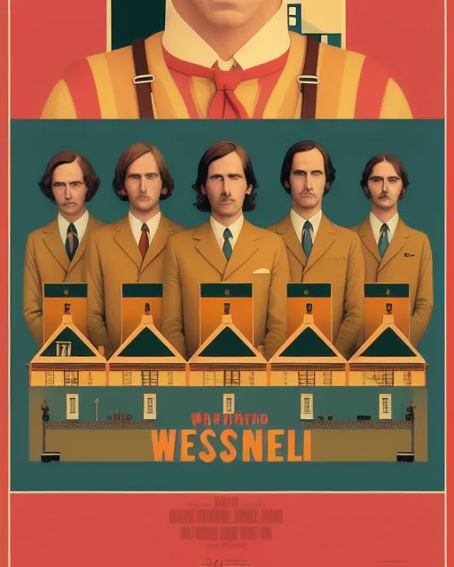 Wes Anderson Film Poster