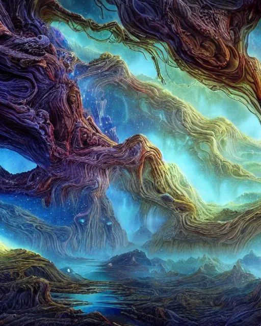 Cosmic horror, beautiful fantasy - AI Photo Generator - starryai