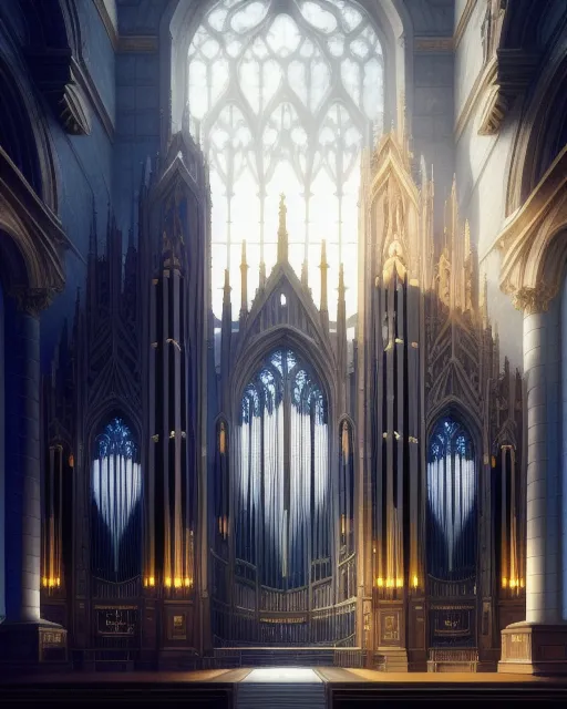 Organ pipes