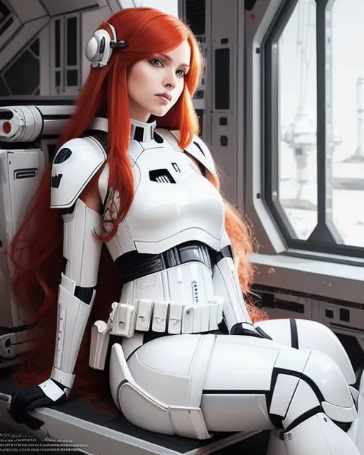 Female Stormtrooper [style of Artgerm] by Mettalynk on DeviantArt