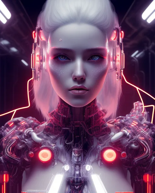 AI Punk Woman