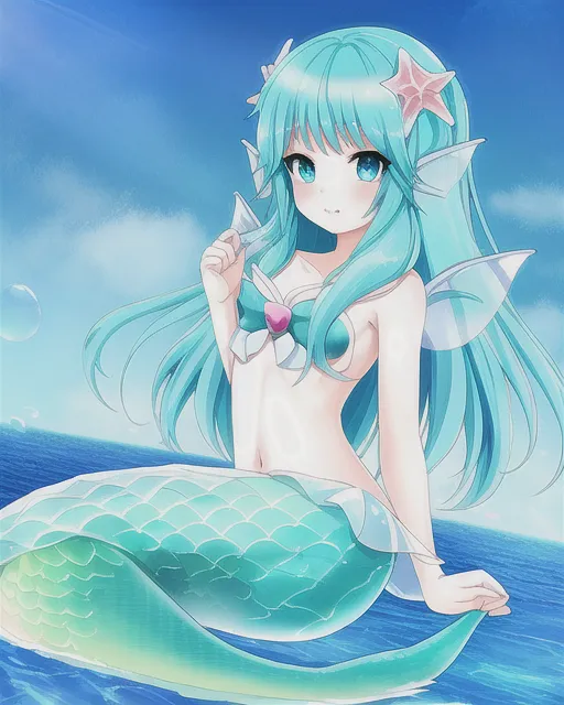 Mermaid Anime Girl