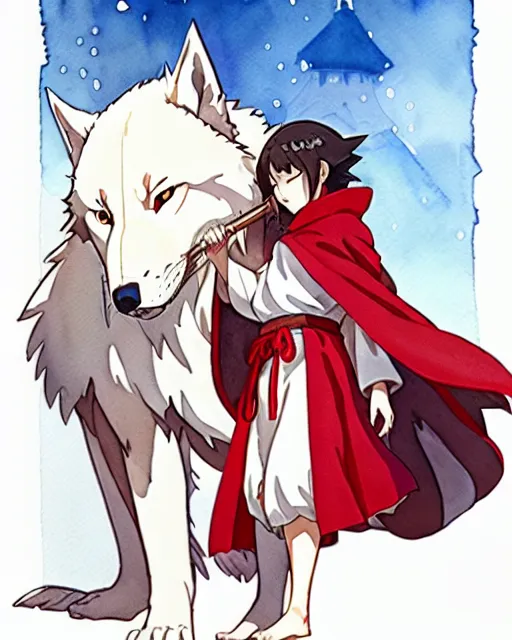 Anime Princess Mononoke Wolf Girl Poster Canvas Art Poster and Wall Art  Picture Print Modern Family bedroom Decor Posters 1218inch3045cm   Amazonca Everything Else