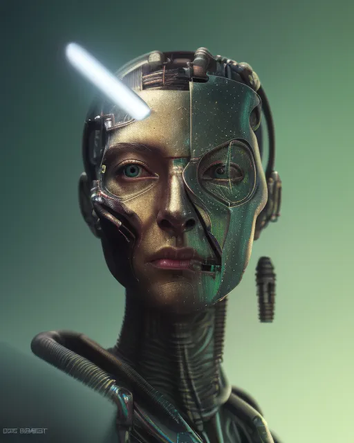 cyborg face off